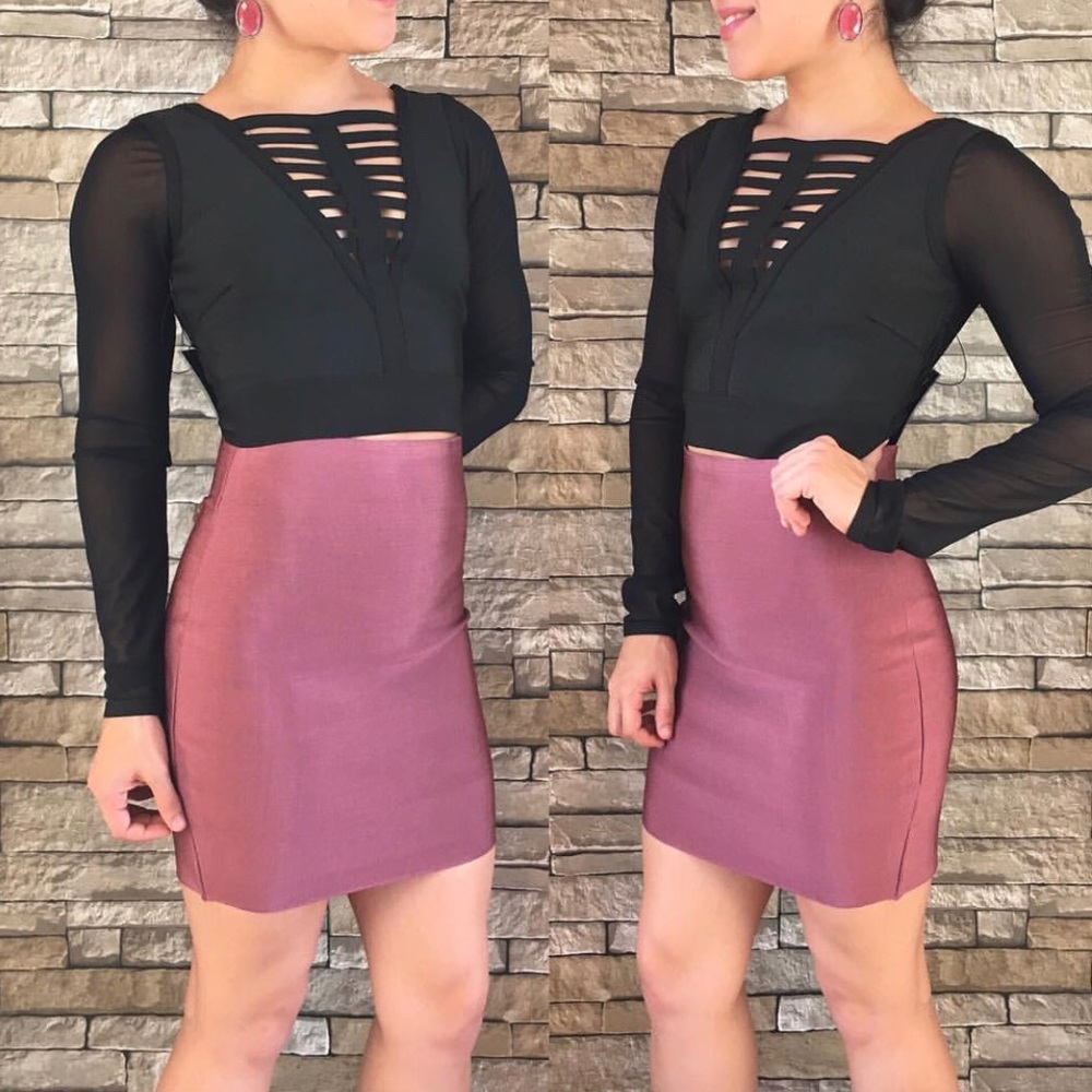 Long Sleeve Crop Top